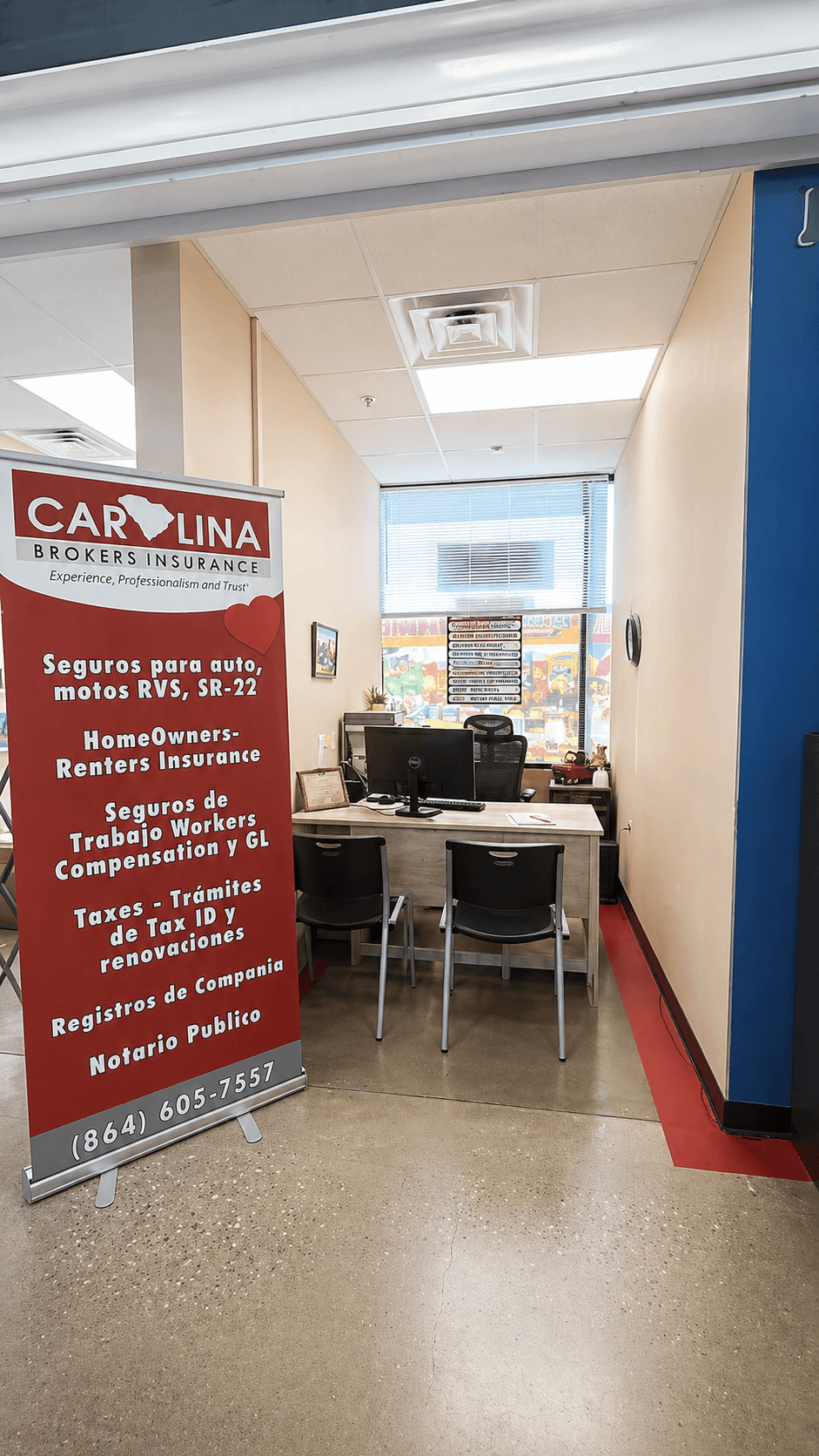 Oficina de Carolina Brokers en Anderson, SC